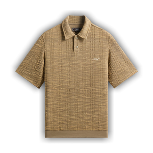 Kith High Twist Tweed Graham Polo 'Palomino'
