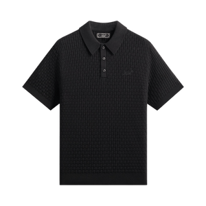 Kith Basket Weave Tilden Polo 'Black'