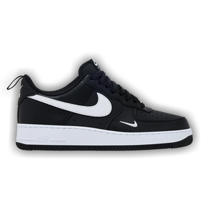 Nike Air Force 1 '07 Lv8 'Carbon Fiber Swoosh Black White'