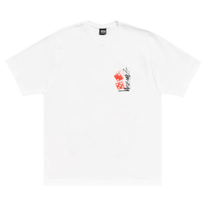 Stussy Tall Dice Tee 'White'