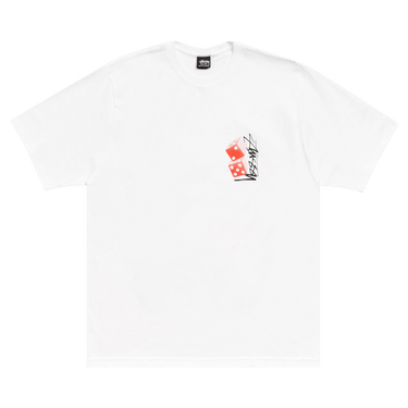Stussy Tall Dice Tee 'White'