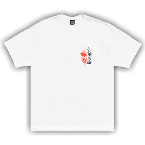 Stussy Tall Dice Tee 'White'