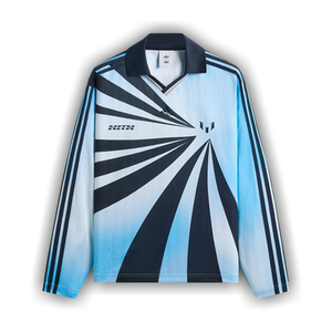 Kith x Messi For Adidas Goalkeeper Long Sleeve Tee 'Blue'