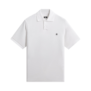 Kith Pique Ainslie Polo 'White'