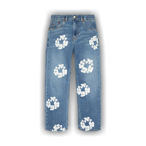 Denim Tears Cotton Wreath Denim Pant 'Light Indigo'