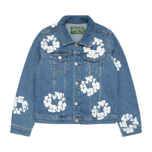 Denim Tears Cotton Wreath Denim Jacket 'Light Indigo'
