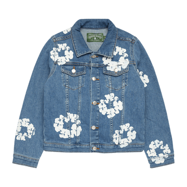 Denim Tears Cotton Wreath Denim Jacket 'Light Indigo'