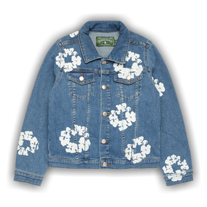 Denim Tears Cotton Wreath Denim Jacket 'Light Indigo'