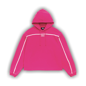 Stussy Oval Pullover Hoodie 'Pink'