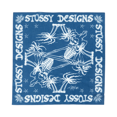Stussy Surf Joker Bandana 'Blue'