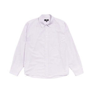 Stussy Standard Shirt 'Purple Stripe'