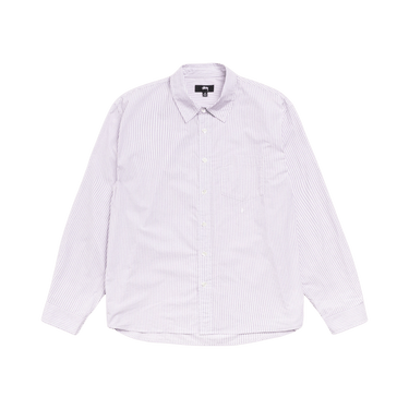 Stussy Standard Shirt 'Purple Stripe'