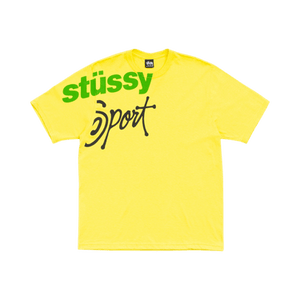 Stussy Sport Tee 'Lemon'