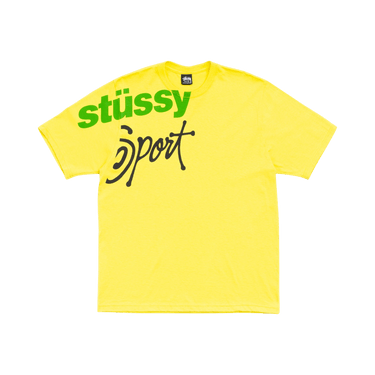 Stussy Sport Tee 'Lemon'