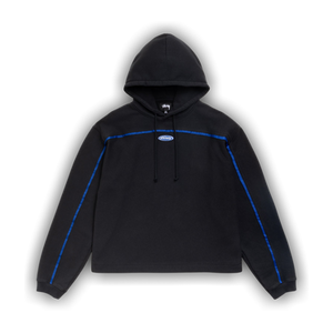 Stussy Oval Pullover Hoodie 'Black'