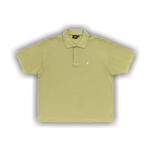 Stussy Classic Pique Polo 'Leaf'