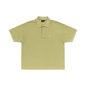 Stussy Classic Pique Polo 'Leaf'