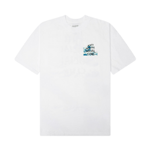 Anti Social Social Club Tonkatsu' The Great Wave Tee 'White'