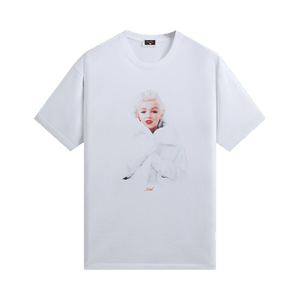 Kith For Marilyn Monroe Fur Coat Tee 'White'