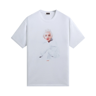 Kith For Marilyn Monroe Fur Coat Tee 'White'