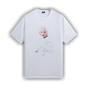Kith For Marilyn Monroe Fur Coat Tee 'White'