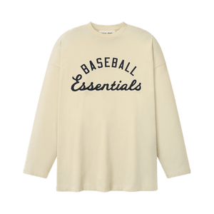Fear of God Essentials MLB Boxy Long Sleeve Tee 'Oat'