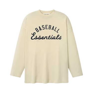 Fear of God Essentials MLB Boxy Long Sleeve Tee 'Oat'
