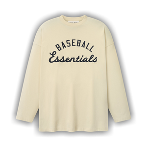 Fear of God Essentials MLB Boxy Long Sleeve Tee 'Oat'