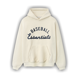 Fear of God Essentials Mlb Raglan Sport Hoodie 'Oat'