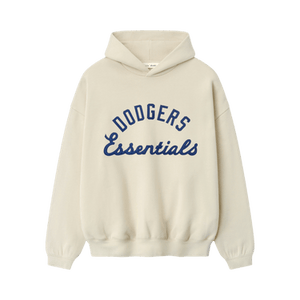 Fear of God Essentials Dodgers Sport Hoodie 'Oat'