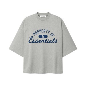 Fear of God Essentials Dodgers Merch Tee 'Concrete Heather'