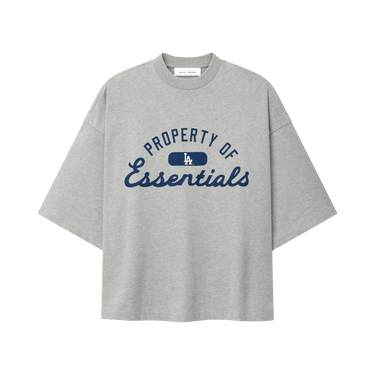 Fear of God Essentials Dodgers Merch Tee 'Concrete Heather'