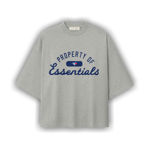 Fear of God Essentials Blue Jays Merch Tee 'Concrete Heather'