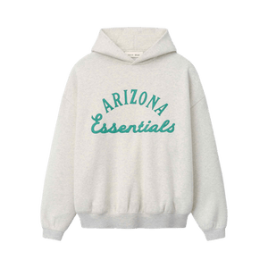 Fear of God Essentials Diamondbacks Sport Hoodie 'Oatmeal Heather/ Light Heather Rib'