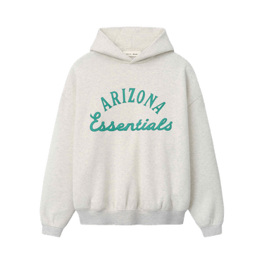Fear of God Essentials Diamondbacks Sport Hoodie 'Oatmeal Heather/ Light Heather Rib'