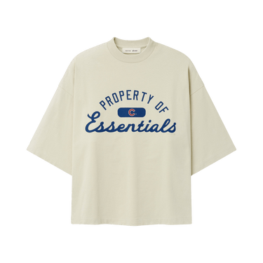 Fear of God Essentials Cubs Merch Tee 'Sandstone'