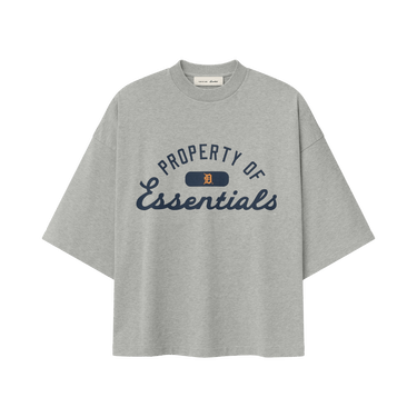Fear of God Essentials Tigers Merch Tee 'Concrete Heather'