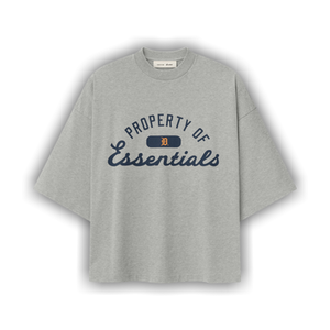 Fear of God Essentials Tigers Merch Tee 'Concrete Heather'