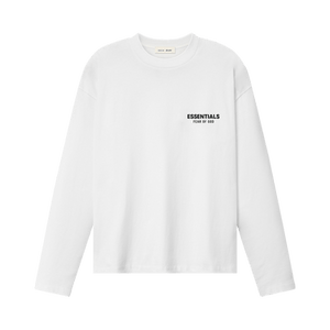 Fear of God Essentials Essentials Classic Long Sleeve Tee 'Bright White'