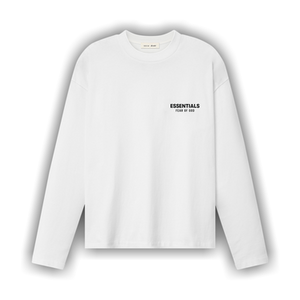 Fear of God Essentials Essentials Classic Long Sleeve Tee 'Bright White'