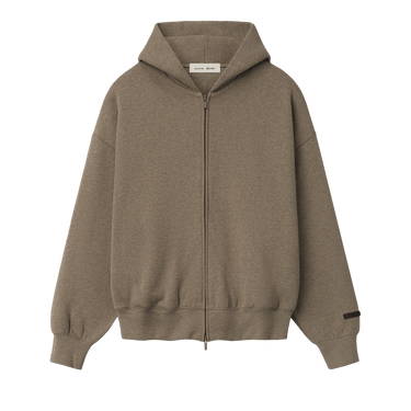 Fear of God Essentials Classic Zip-Up Hoodie 'Homestead Heather'