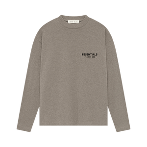 Fear of God Essentials Classic Long Sleeve Tee 'Homestead Heather'