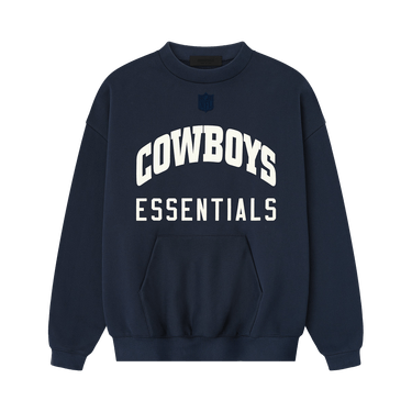 Fear of God Essentials Cowboys Sport Crewneck 'Dark Sapphire'