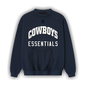 Fear of God Essentials Cowboys Sport Crewneck 'Dark Sapphire'