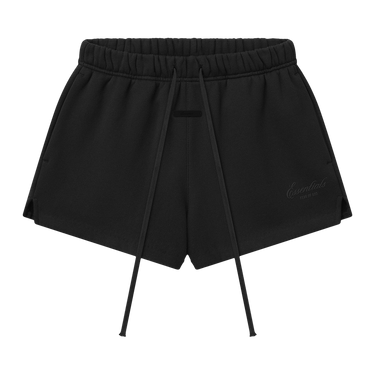 Fear of God Essentials Womens Signature Sweatshort 'Vintage Black'