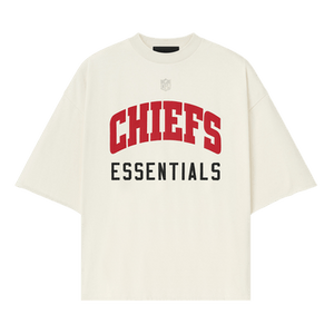 Fear of God Essentials Chiefs 90s 3/4 Sleeve Tee 'Cream White'