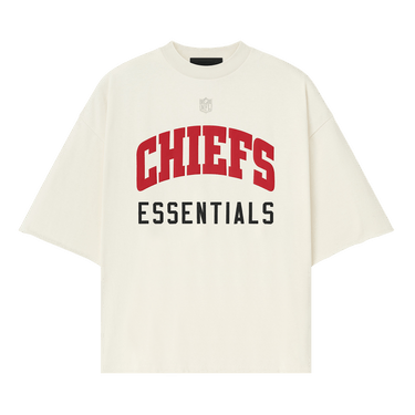 Fear of God Essentials Chiefs 90s 3/4 Sleeve Tee 'Cream White'