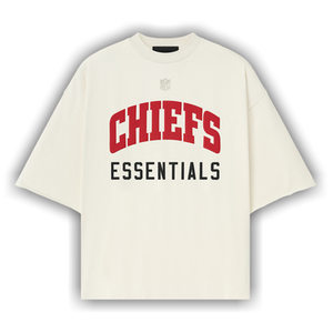 Fear of God Essentials Chiefs 90s 3/4 Sleeve Tee 'Cream White'