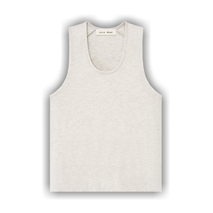 Fear of God Essentials Signature Slim Tank 'Oatmeal Heather'