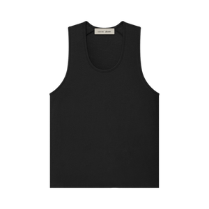 Fear of God Essentials Signature Slim Tank 'Vintage Black'